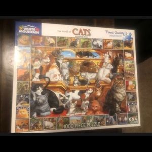 White Mountain World of Cats Puzzle